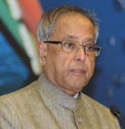 Finance minister Pranab Mukherjee 